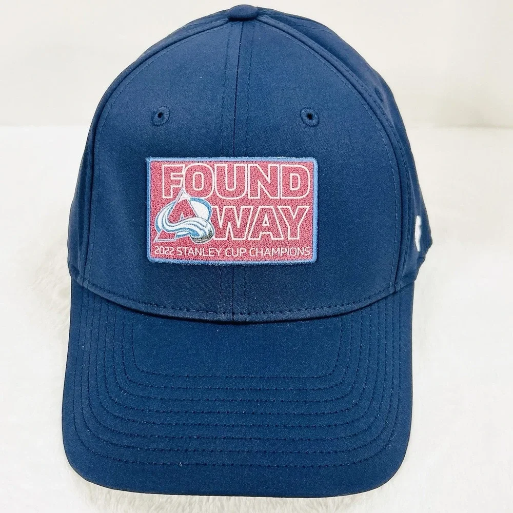 Fanatics Colorado Avalanche 2022 Stanley Cup‎ Champs Stretch Flex Hat One Size